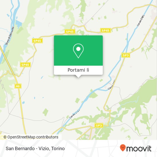 Mappa San Bernardo - Vizio