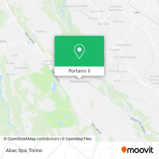 Mappa Abac Spa