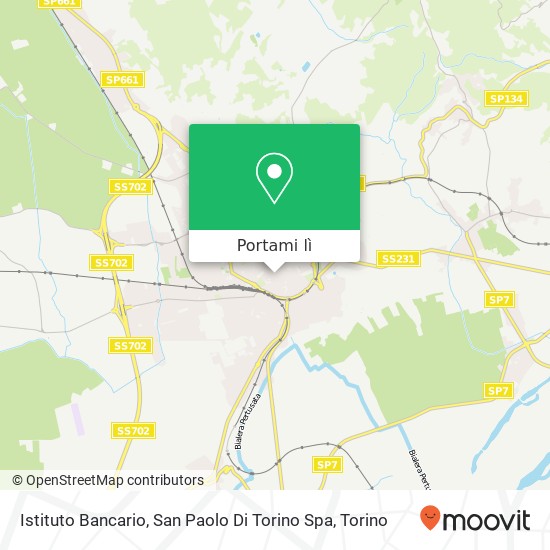 Mappa Istituto Bancario, San Paolo Di Torino Spa