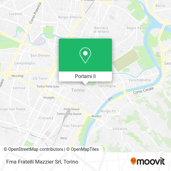 Mappa Fma Fratelli Mazzier Srl