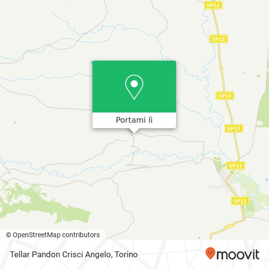 Mappa Tellar Pandon Crisci Angelo