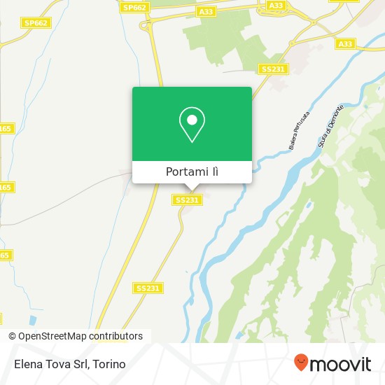 Mappa Elena Tova Srl