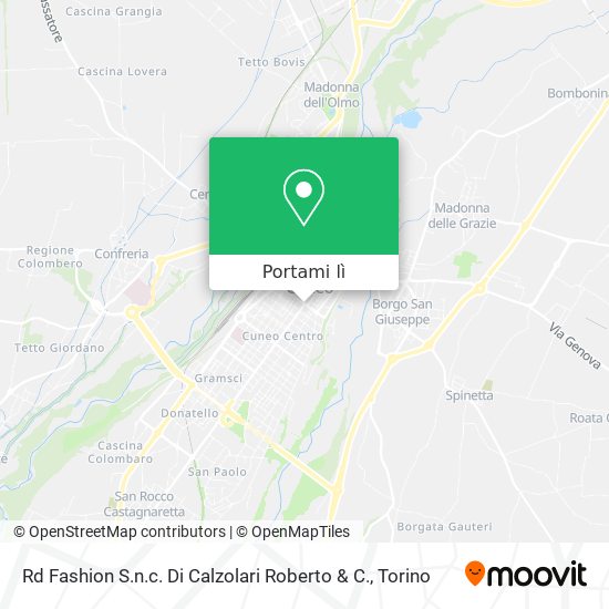 Mappa Rd Fashion S.n.c. Di Calzolari Roberto & C.