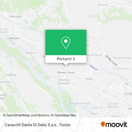 Mappa Caracchi Dante Di Delio S.a.s.
