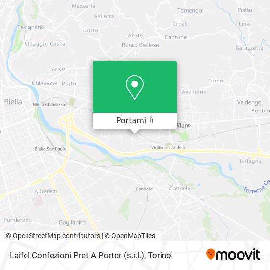Mappa Laifel Confezioni Pret A Porter (s.r.l.)