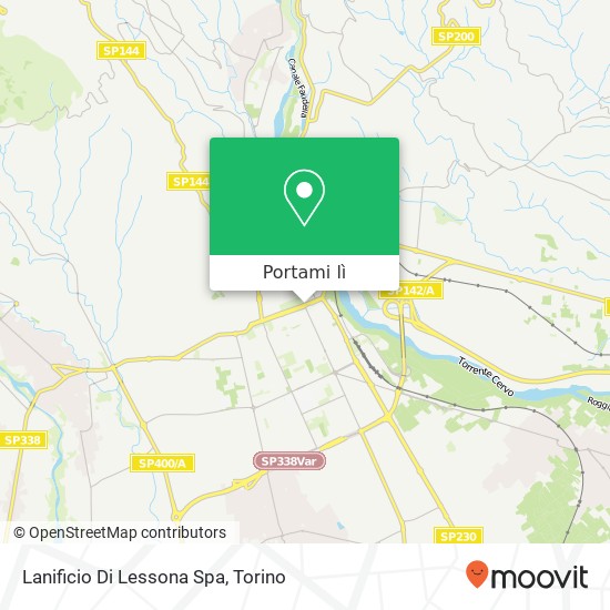 Mappa Lanificio Di Lessona Spa