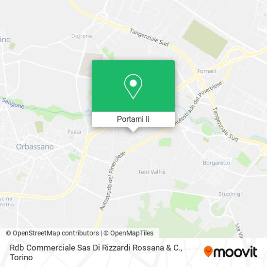 Mappa Rdb Commerciale Sas Di Rizzardi Rossana & C.