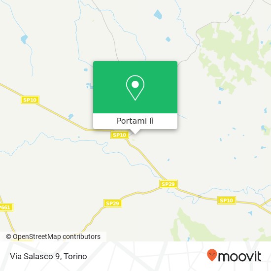 Mappa Via Salasco 9