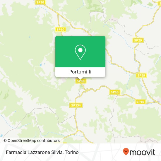 Mappa Farmacia Lazzarone Silvia