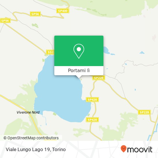 Mappa Viale Lungo Lago 19