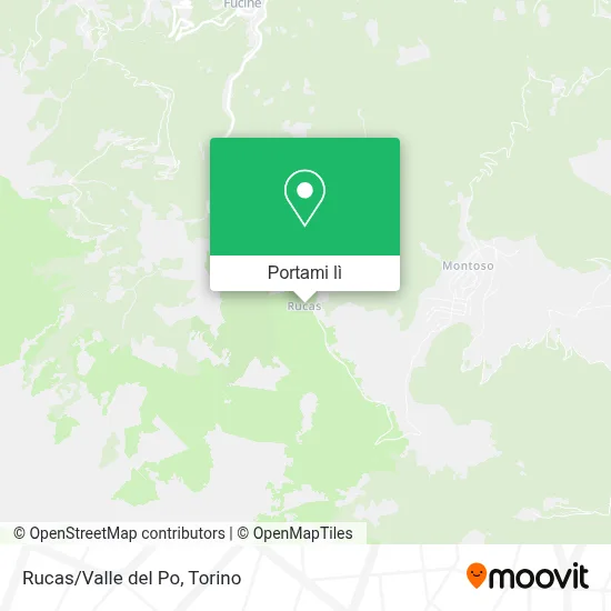 Mappa Rucas/Valle del Po