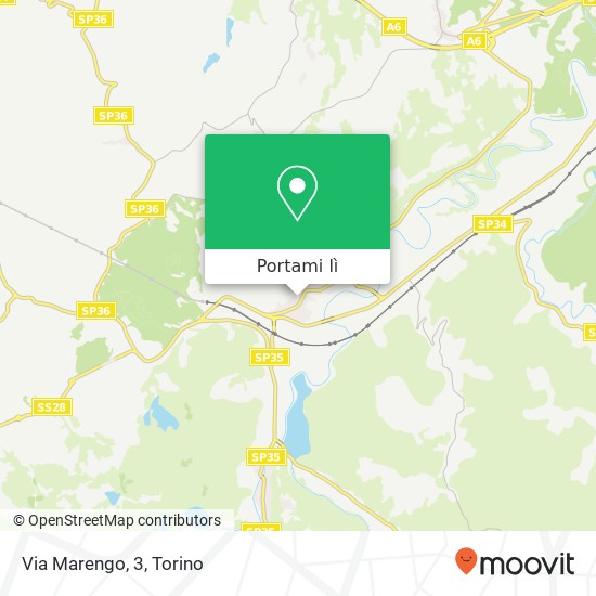 Mappa Via Marengo, 3