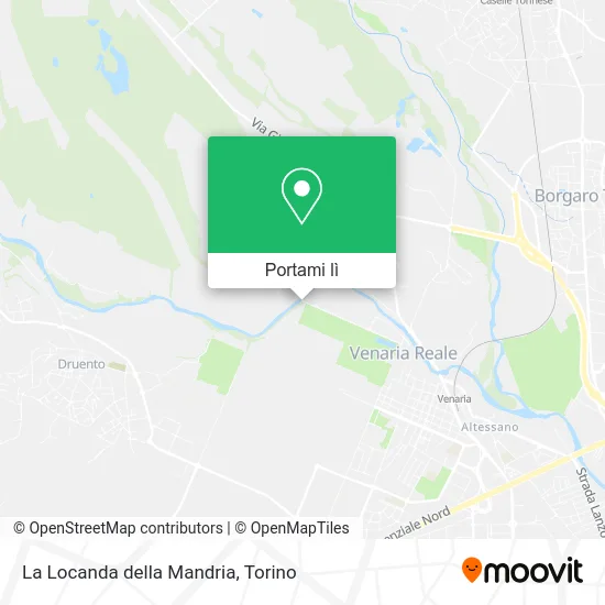 Mappa La Locanda della Mandria