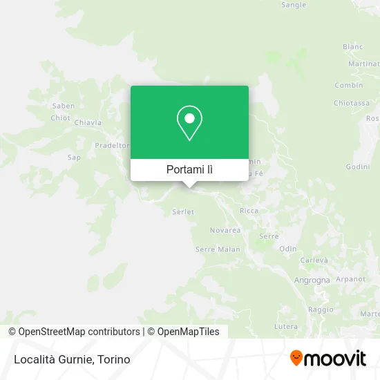 Mappa Località Gurnie