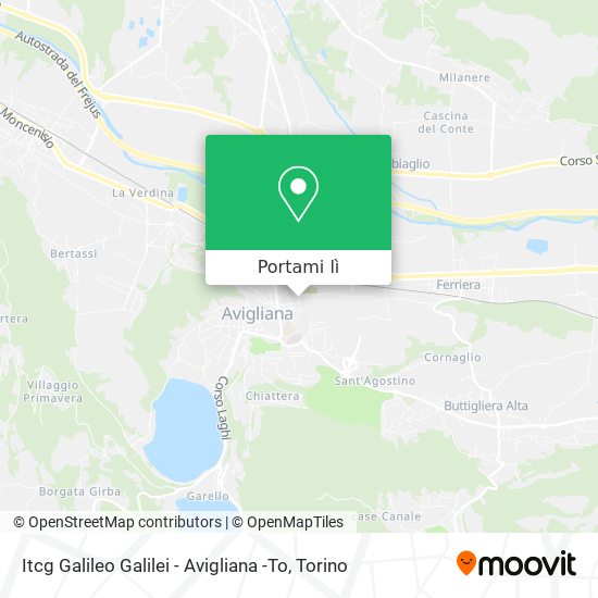 Mappa Itcg Galileo Galilei - Avigliana -To