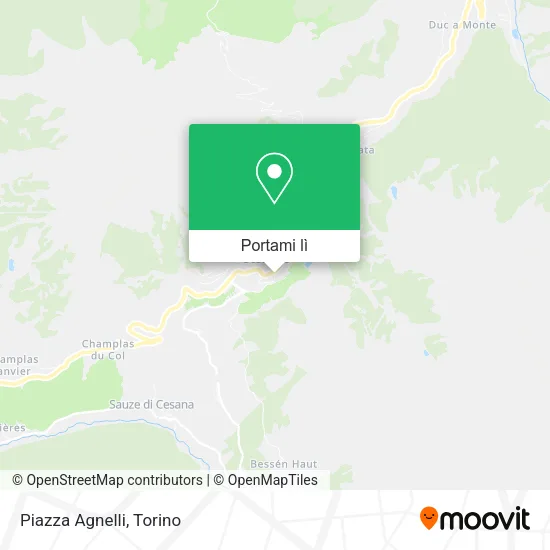 Mappa Piazza Agnelli