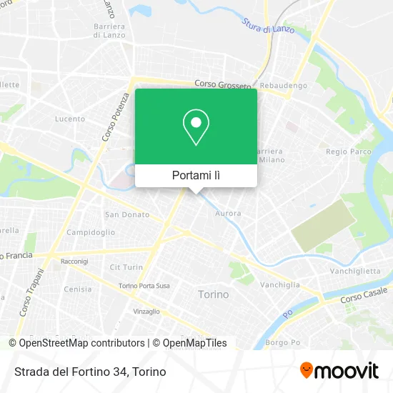 Mappa Strada del Fortino  34