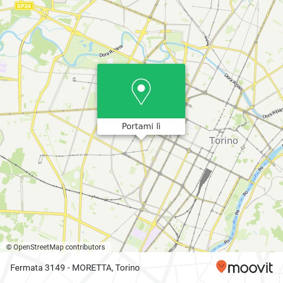 Mappa Fermata 3149 - MORETTA