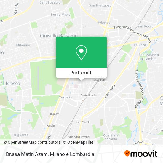 Mappa Dr.ssa Matin Azam