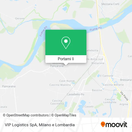 Mappa VIP Logistics SpA