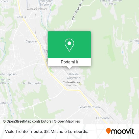 Mappa Viale Trento Trieste, 38
