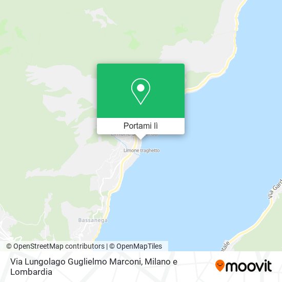 Mappa Via Lungolago Guglielmo Marconi