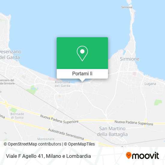 Mappa Viale F  Agello  41