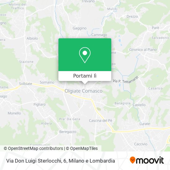 Mappa Via Don Luigi Sterlocchi, 6