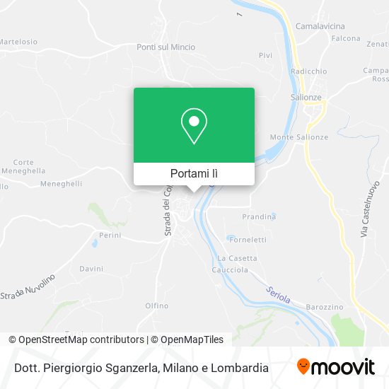 Mappa Dott. Piergiorgio Sganzerla