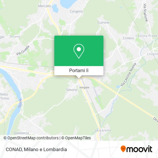 Mappa CONAD