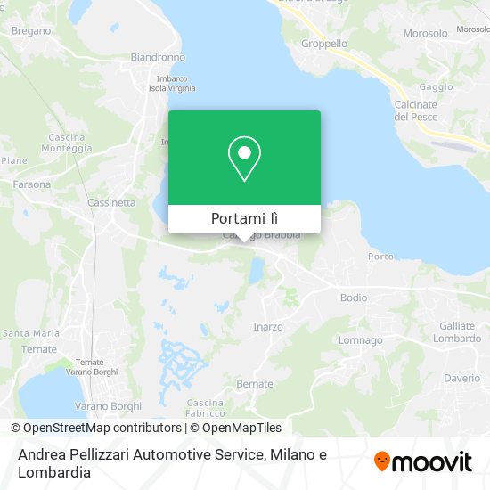 Mappa Andrea Pellizzari Automotive Service