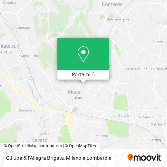 Mappa G.I Joe & l'Allegra Brigata