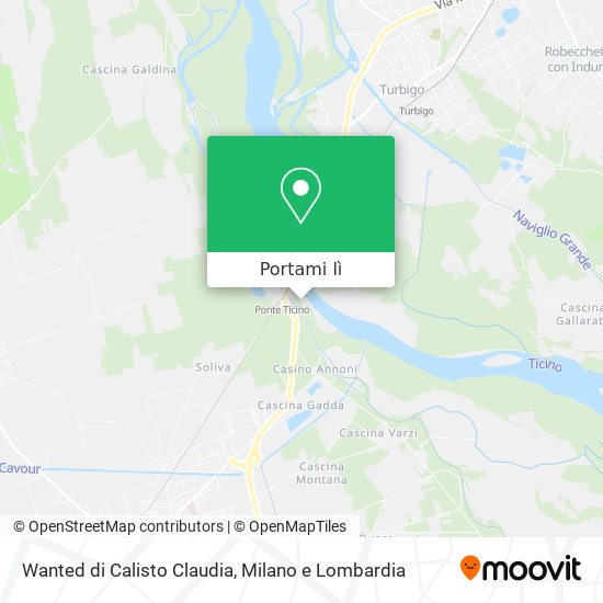 Mappa Wanted di Calisto Claudia