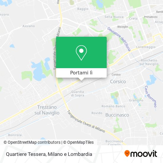 Mappa Quartiere Tessera