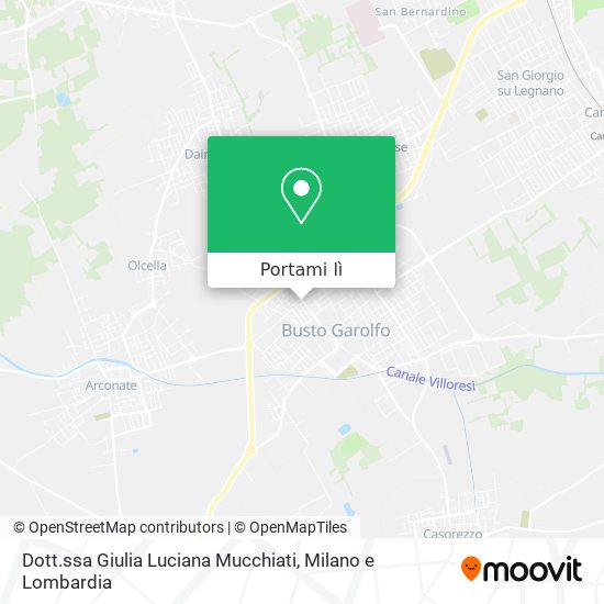 Mappa Dott.ssa Giulia Luciana Mucchiati