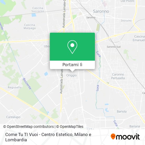 Mappa Come Tu TI Vuoi - Centro Estetico