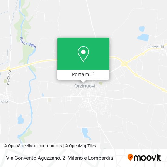Mappa Via Convento Aguzzano, 2