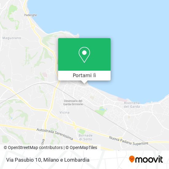 Mappa Via Pasubio  10