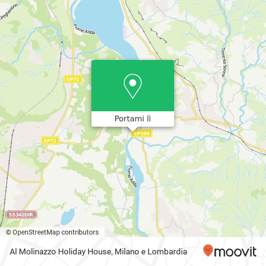 Mappa Al Molinazzo Holiday House