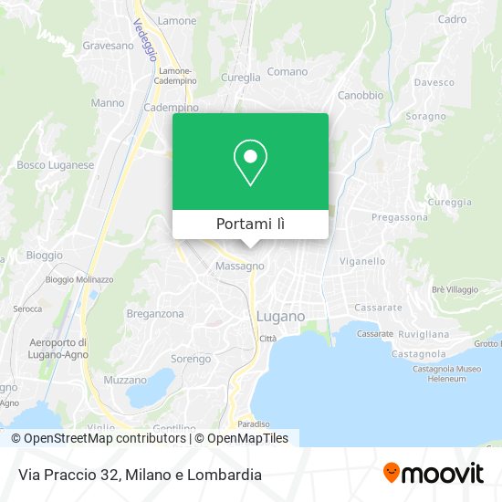 Mappa Via Praccio 32