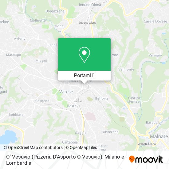 Mappa O' Vesuvio (Pizzeria D'Asporto O Vesuvio)