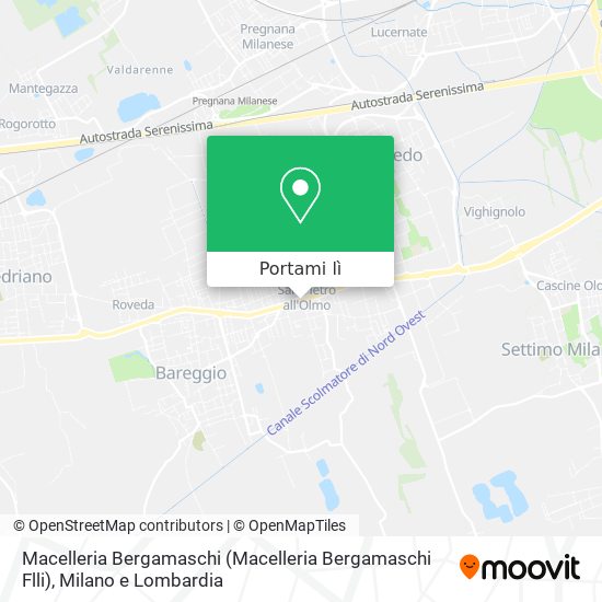 Mappa Macelleria Bergamaschi (Macelleria Bergamaschi Flli)