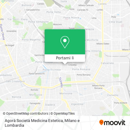 Mappa Agorà Società Medicina Estetica