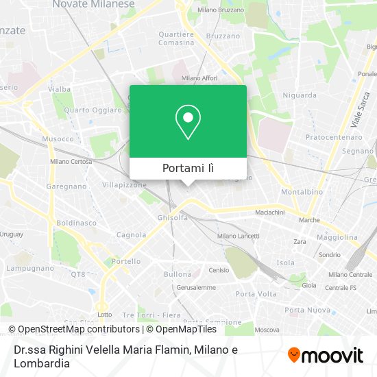 Mappa Dr.ssa Righini Velella Maria Flamin