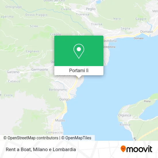 Mappa Rent a Boat