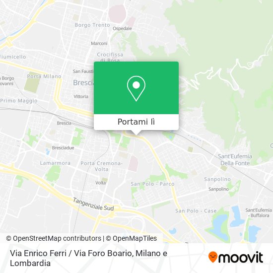Mappa Via Enrico Ferri / Via Foro Boario