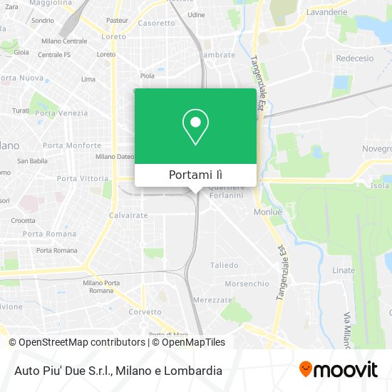 Mappa Auto Piu' Due S.r.l.