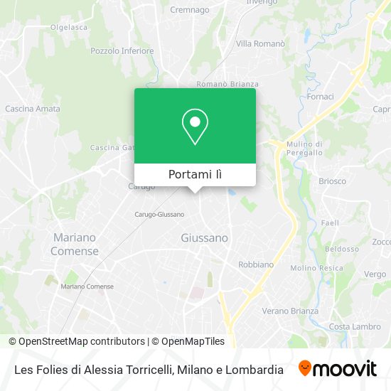 Mappa Les Folies di Alessia Torricelli