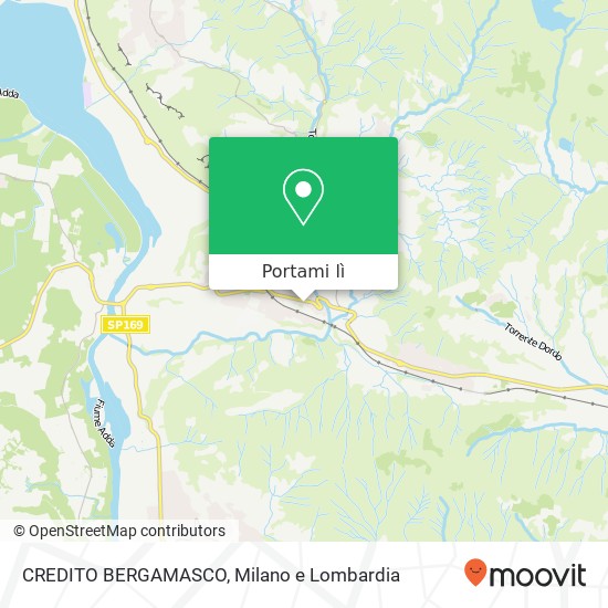 Mappa CREDITO BERGAMASCO