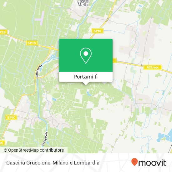 Mappa Cascina Gruccione